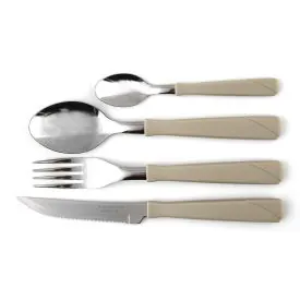 Faqueiro Tramontina New Kolor Aço Inox 24 Peças - Rose