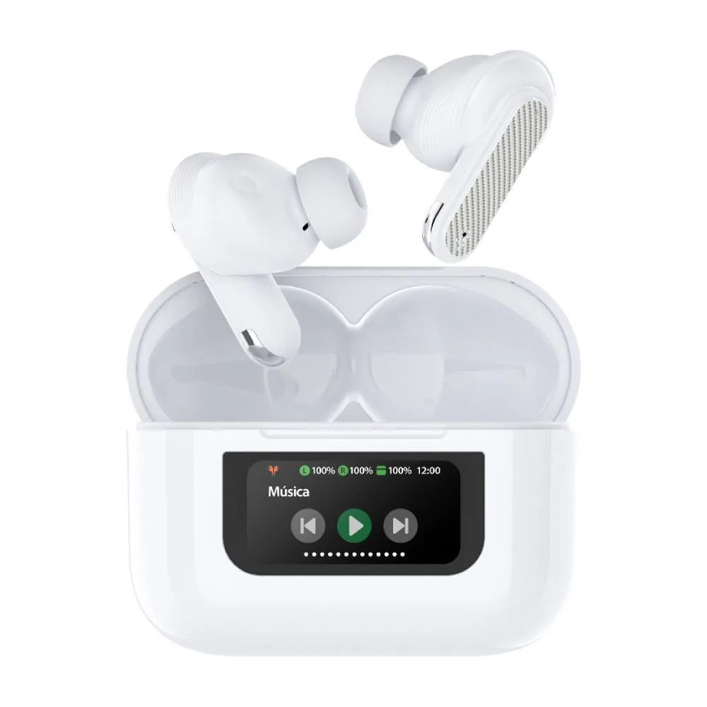 Fone de Ouvido Bluetooth com Redução de Ruído Klicke Ks400 - Branco