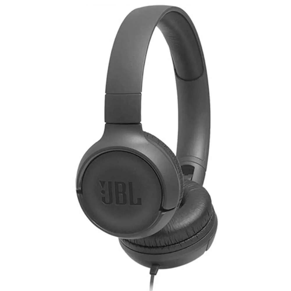 Fone de Ouvido com Fio Jbl Tune T500 - Preto