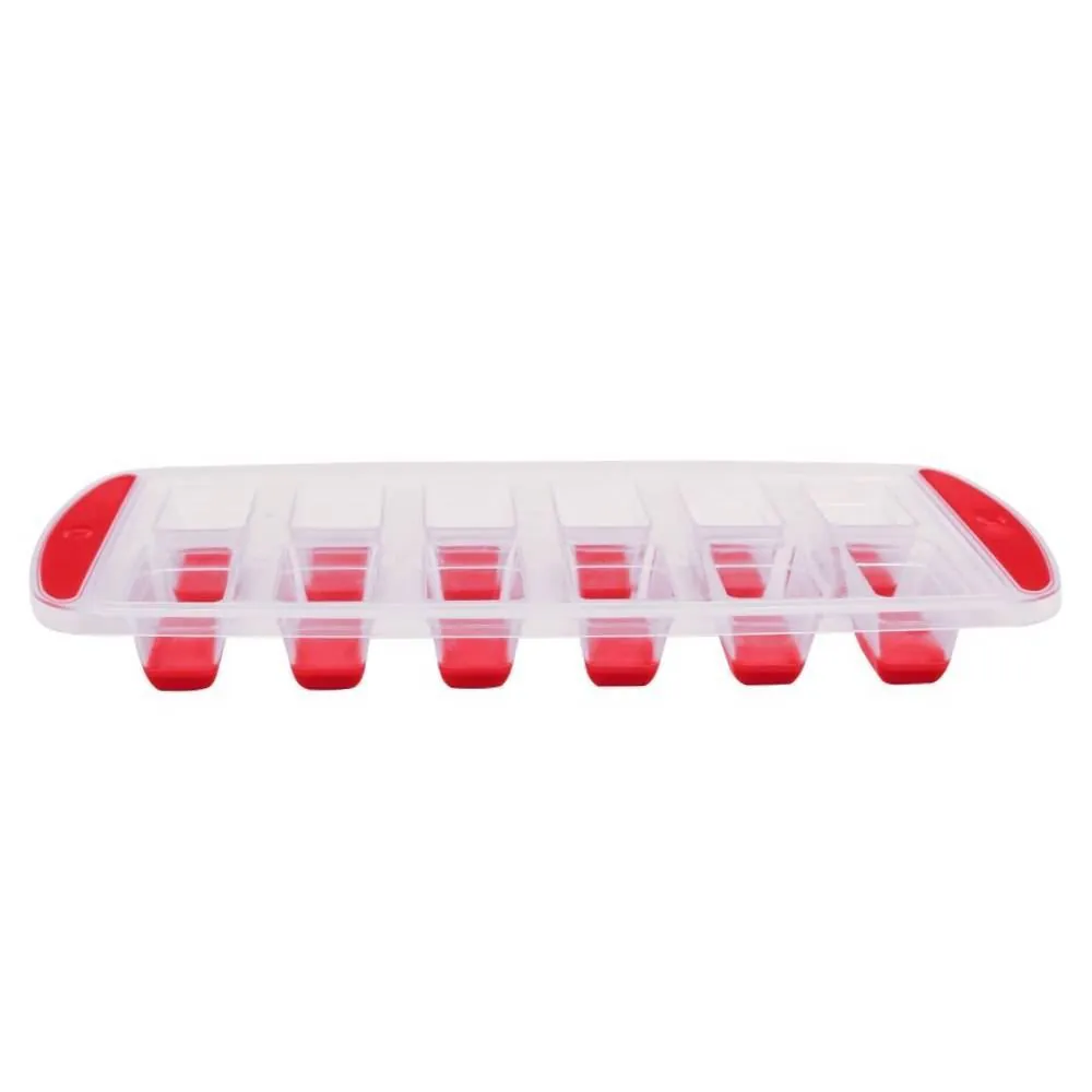 Forma de Gelo Fundo de Silicone 12 Cubos - 25cm