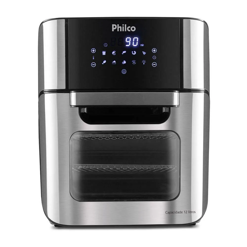 Fritadeira Air Fryer 12 Litros 4 em 1 Oven Philco PFR2200P