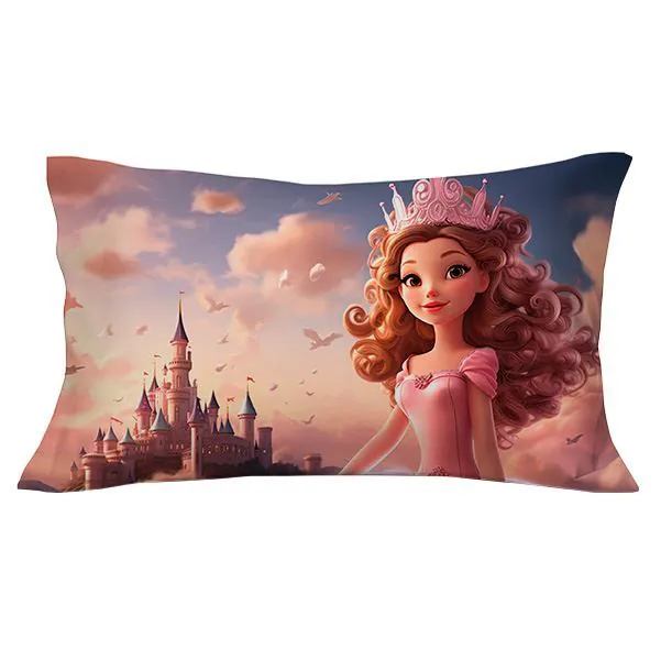 Fronha Avulsa Estampa Digital Decore - Princess