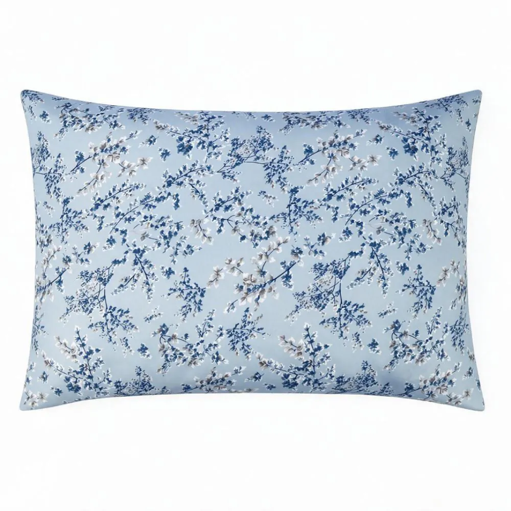 Fronha Avulsa Microfibra Estampada - Charme Azul