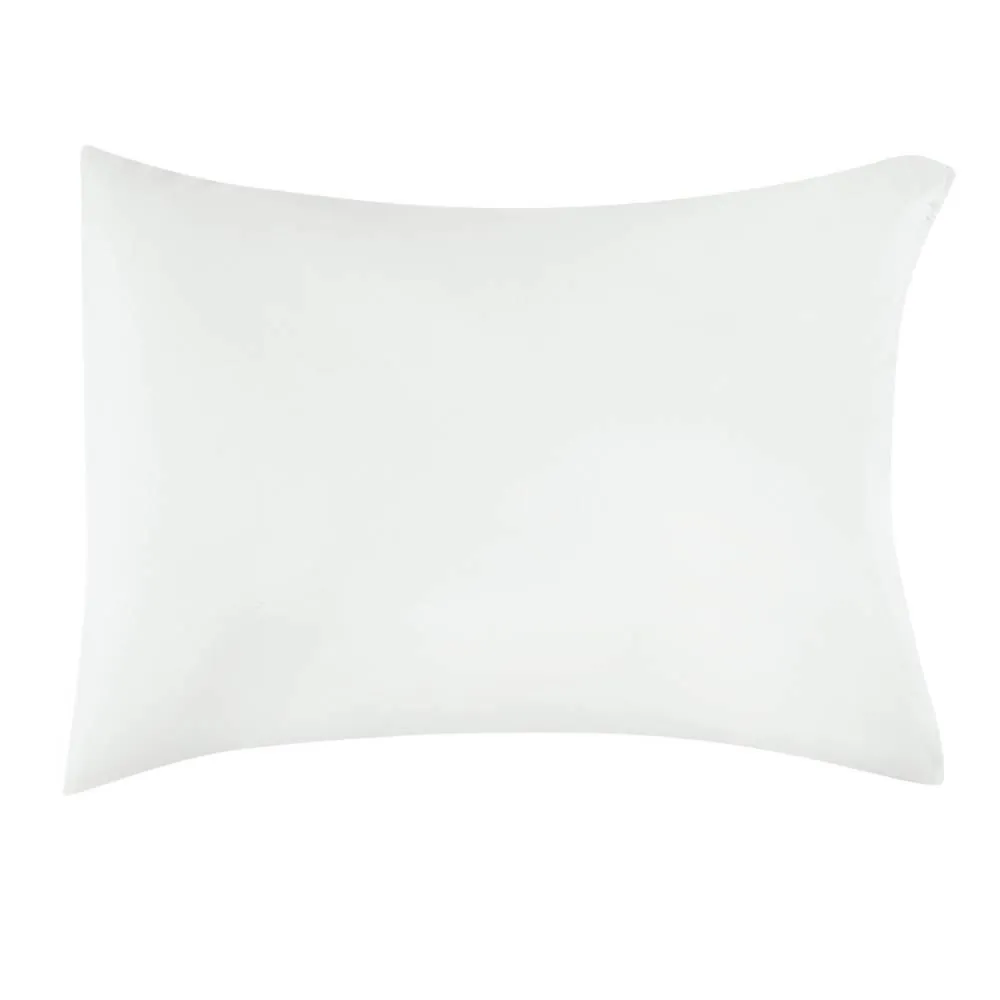 Fronha Avulsa Microfibra Lisa 100% Poliéster 1 Pç - Branco