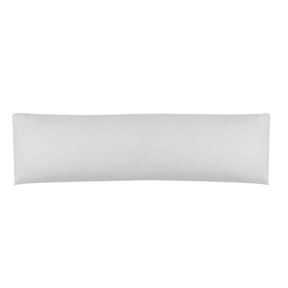 Fronha de Travesseiro Corporal 40Cm X 1,30M Buona Fortuna - Branco Liso