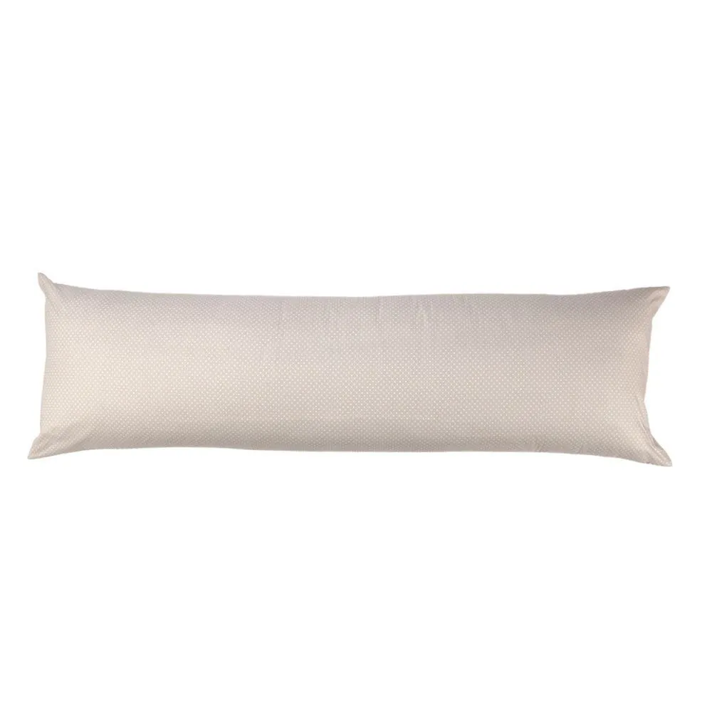 Fronha de Travesseiro Corporal 40Cm X 1,30M Buona Fortuna - Poa/Cru
