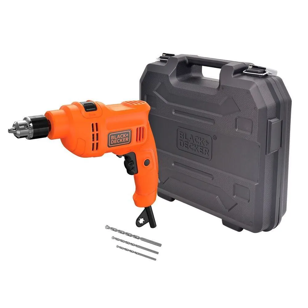 Furadeira de Impacto 3/8 550W Black And Decker BED710550K