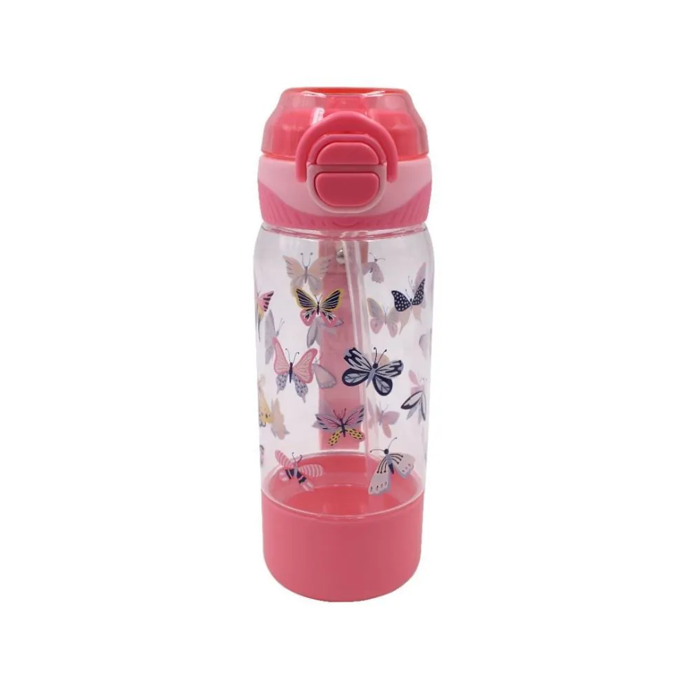 Garrafa Squeeze Borboletas 600Ml