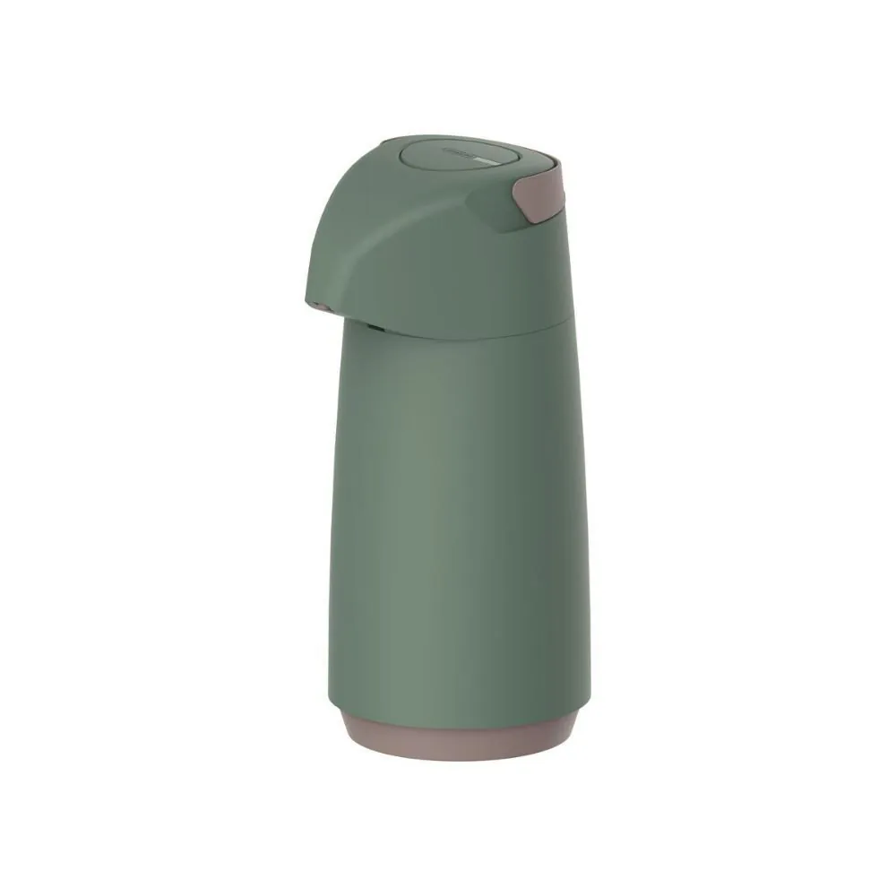 Garrafa Térmica com Bomba Tramontina Verde - 1 Litro