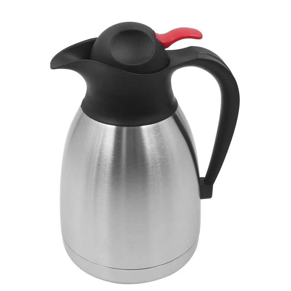Garrafa Térmica Inox 1,2 Litros - Preto