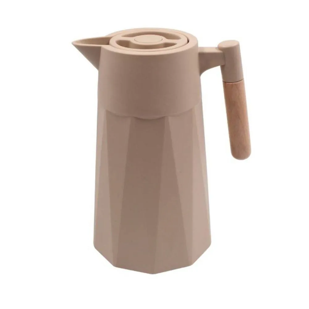 Garrafa Térmica Milano 1 Litro - Madeira