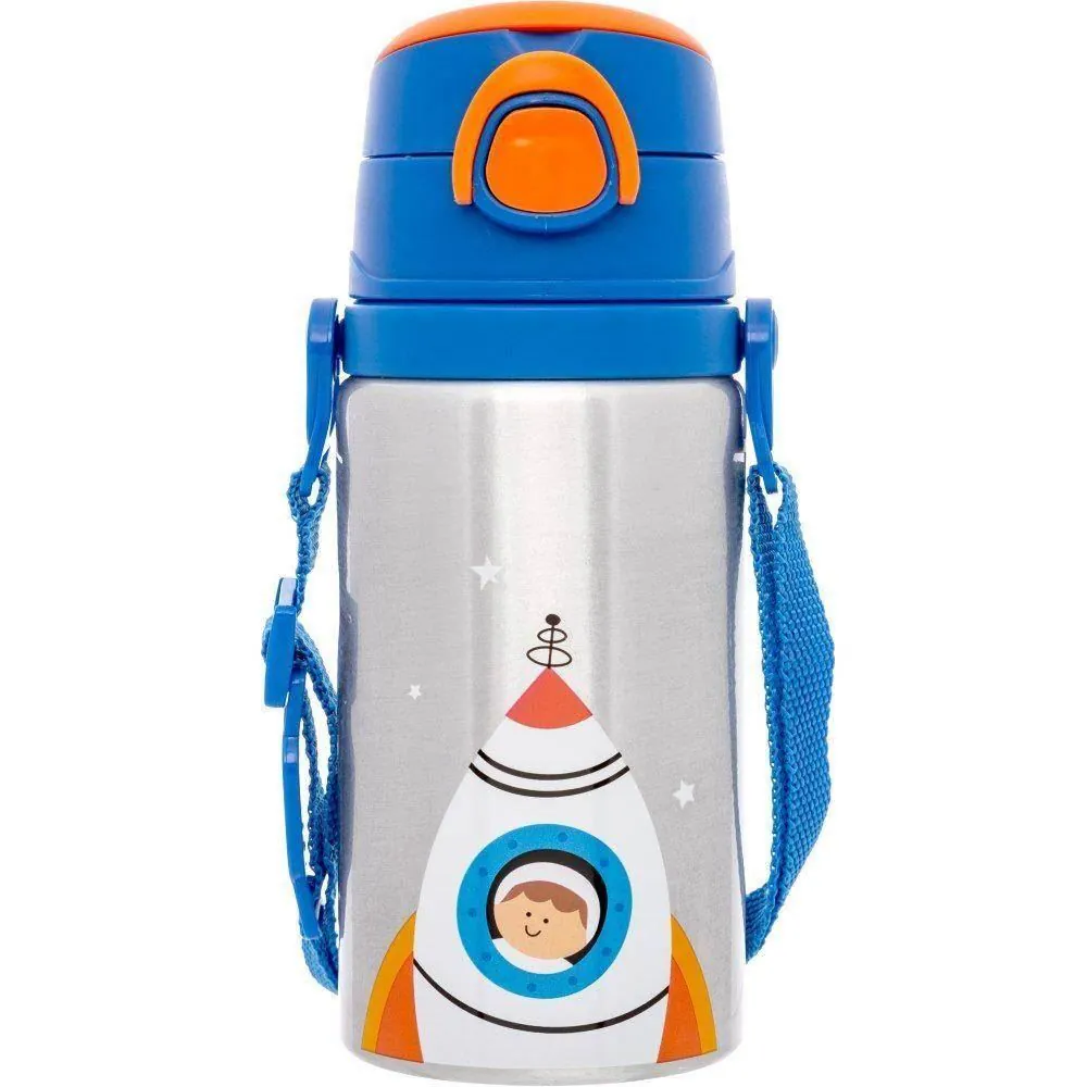 Garrafa de Alumínio Infantil Aventuras Buba - Astronauta