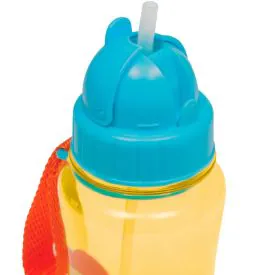 Garrafinha Infantil com Canudo Animal Fun - Girafa