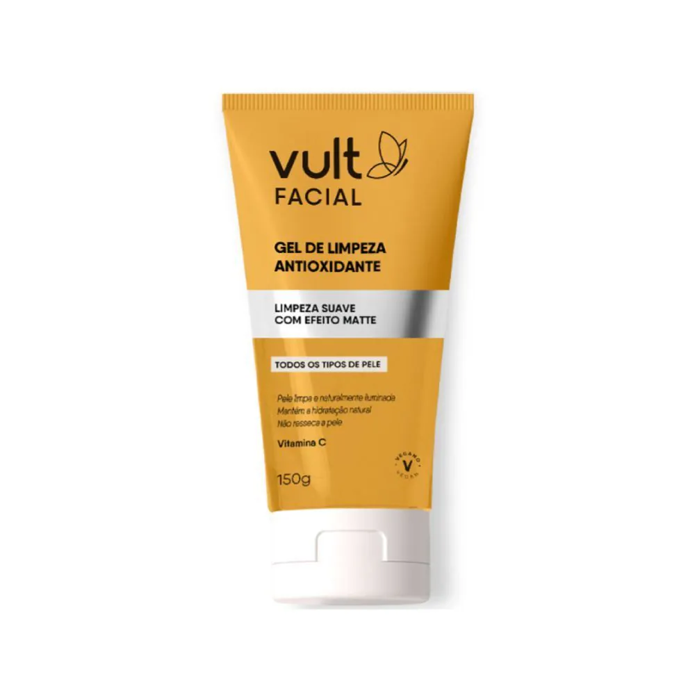Gel de Limpeza Facial Antioxidante Vult - 150g