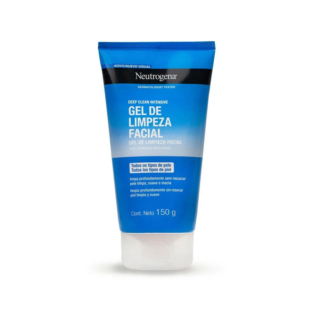 Gel de Limpeza Facial Neutrogena Deep Clean Intensive - 150g