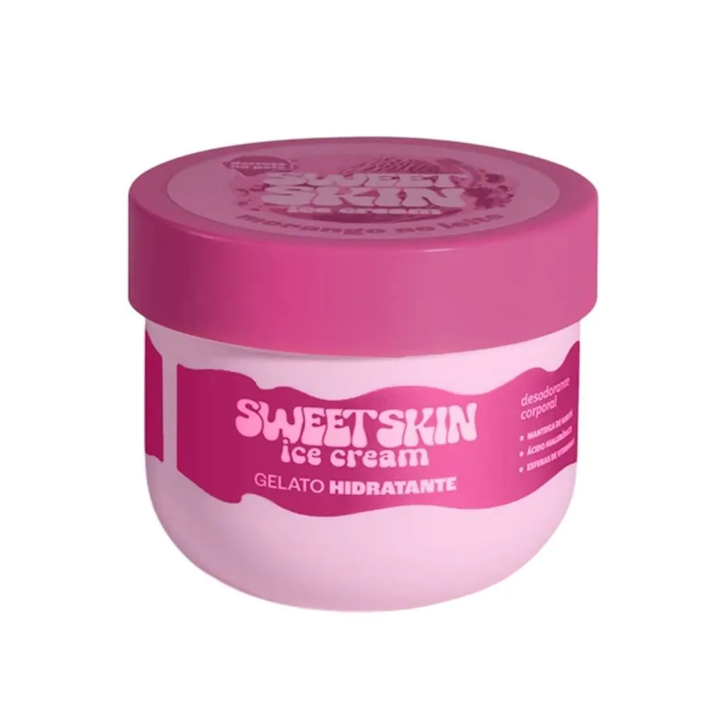 Hidratante Corporal Dailus Gelato Sweet Skin 200Ml - Sundae de Cereja