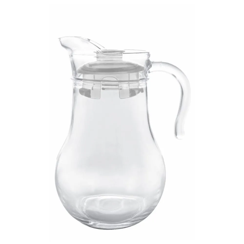 Jarra com Tampa Paris 1,8 Litros - Transparente