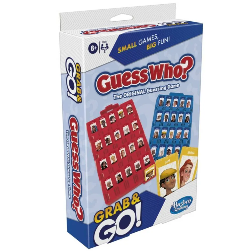 Jogo Adivinha Quem Grab e Go Hasbro - F8257