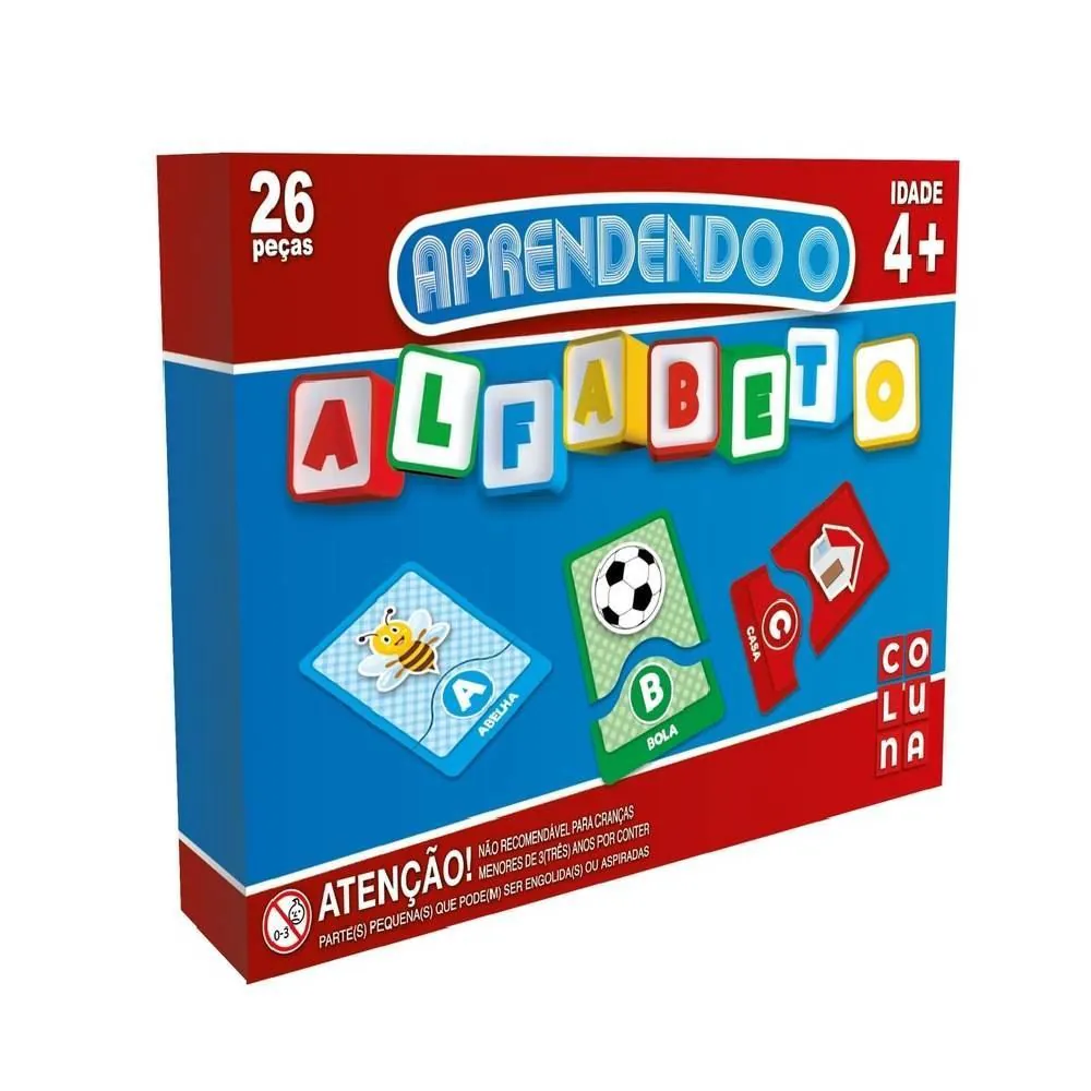 Jogo Aprendendo o Alfabeto Pais & Filhos - 903