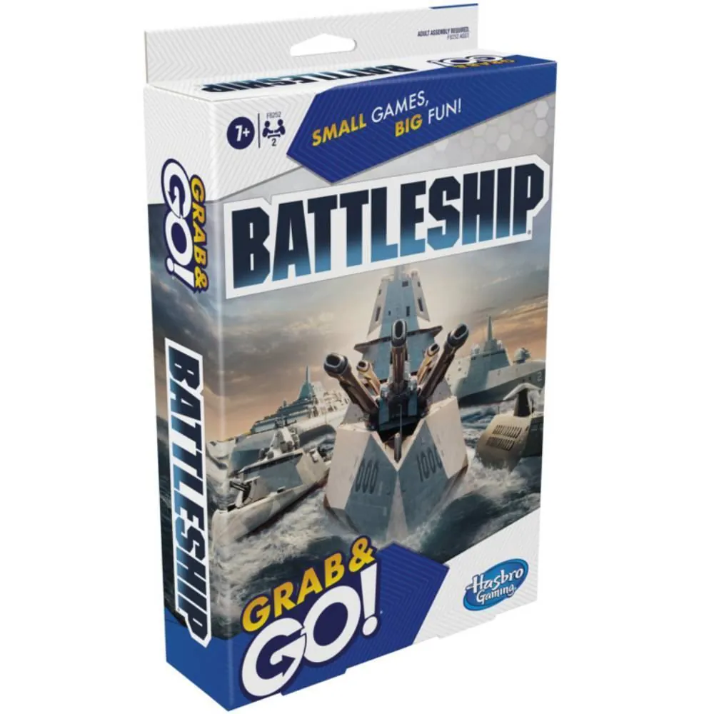 Jogo Battleship Grab e Go Hasbro - F8252