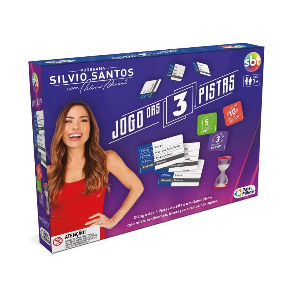 Jogo das 3 Pistas Gala - 793389