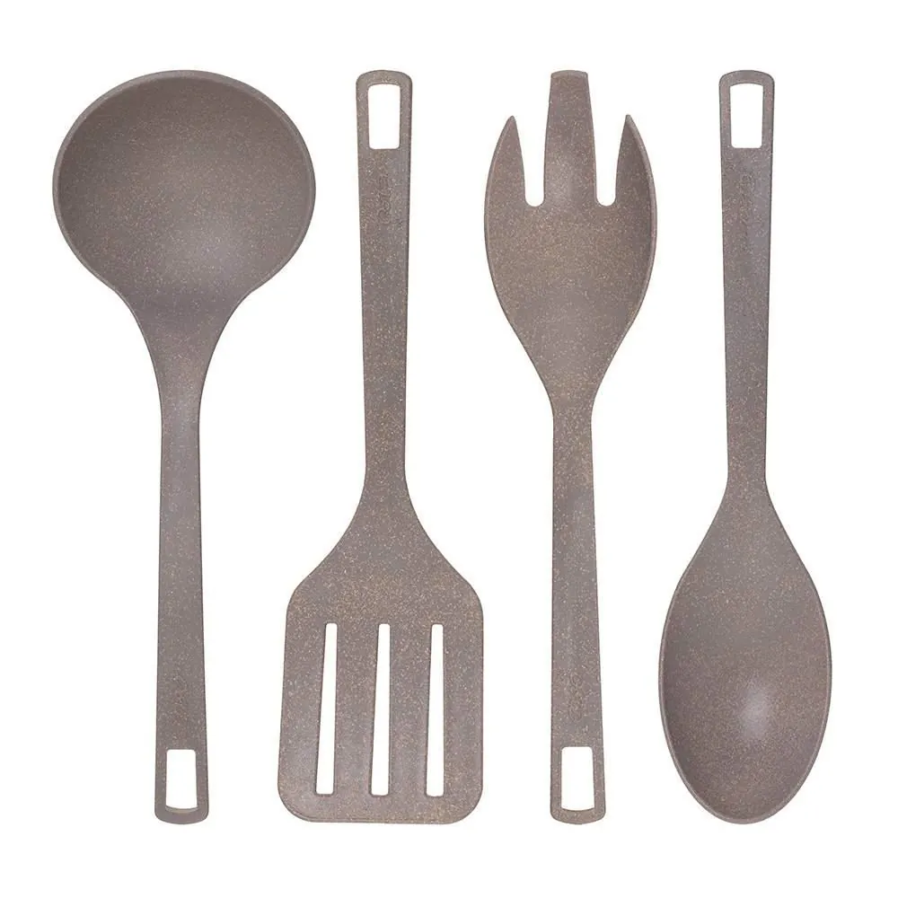 Jogo de 4 Utensílios de Cozinha Petra Evo - Cinza