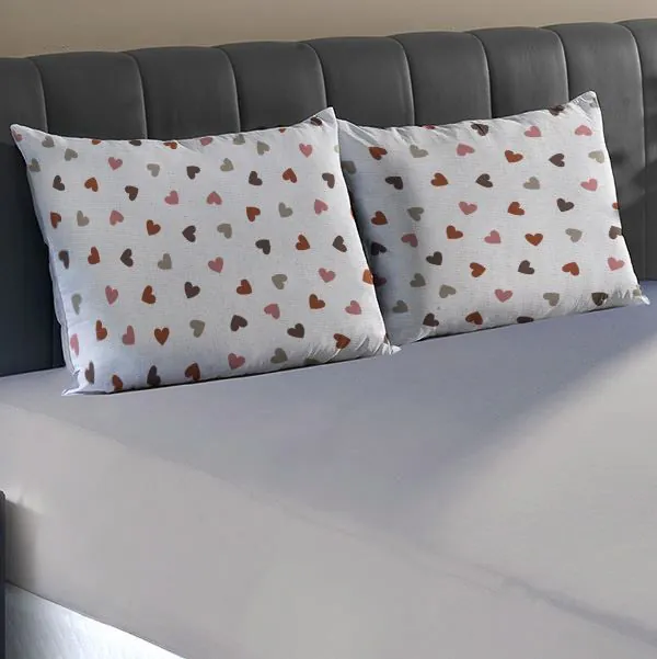 Jogo de Cama Casal Malha 3 Peças - Amabile Taupe