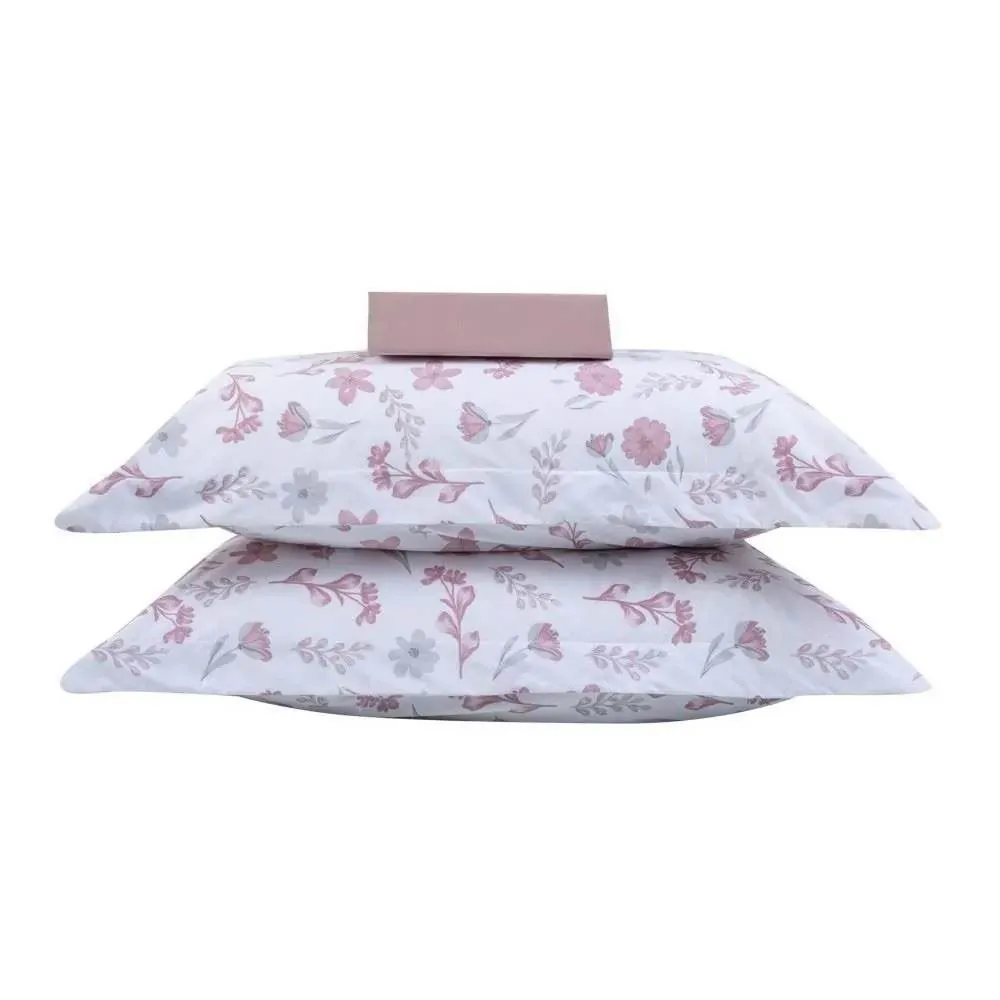 Jogo de Cama King Percal Buona Fortuna 3 pçs - Nina Rosa