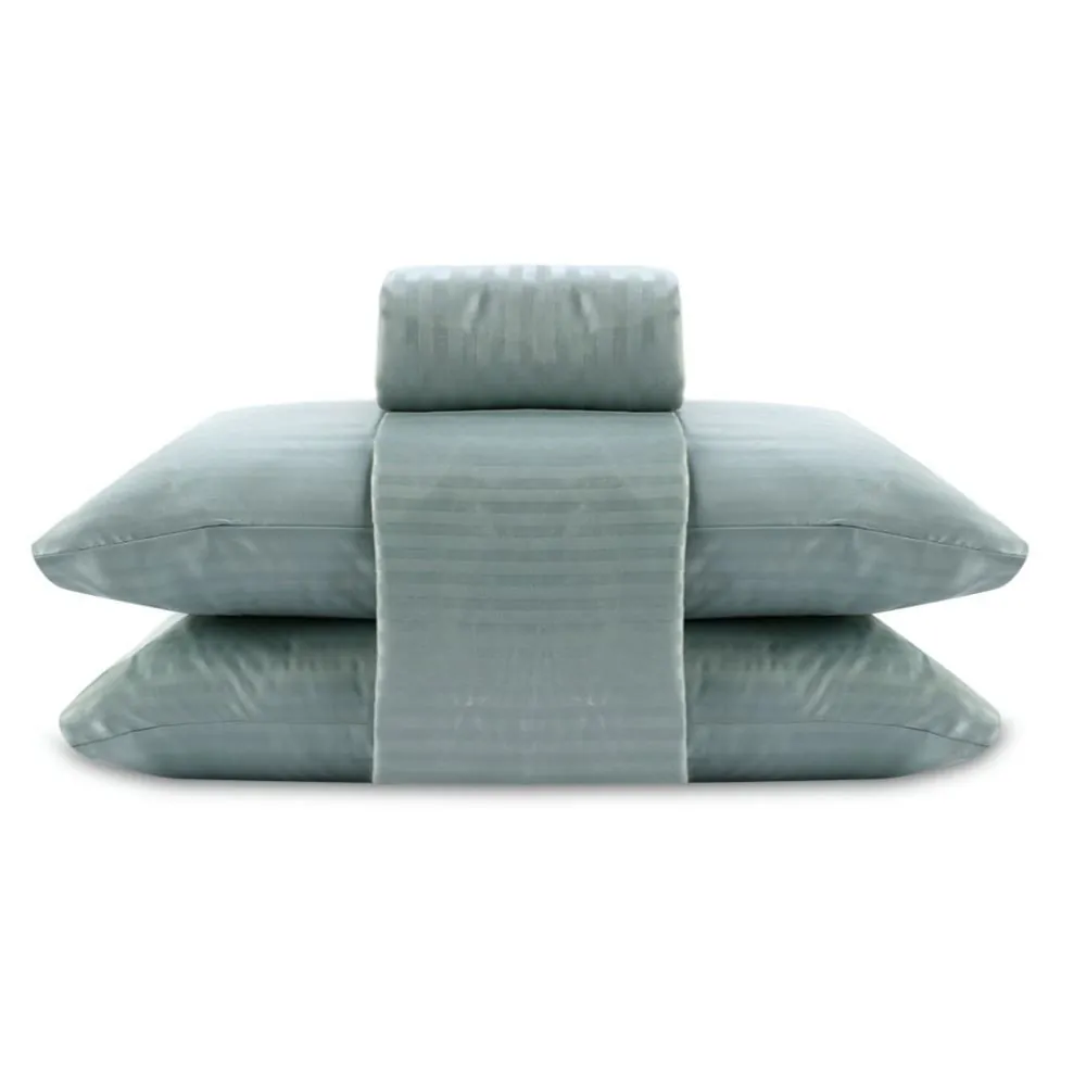 Jogo de Cama Queen Stripe Provence - Verde