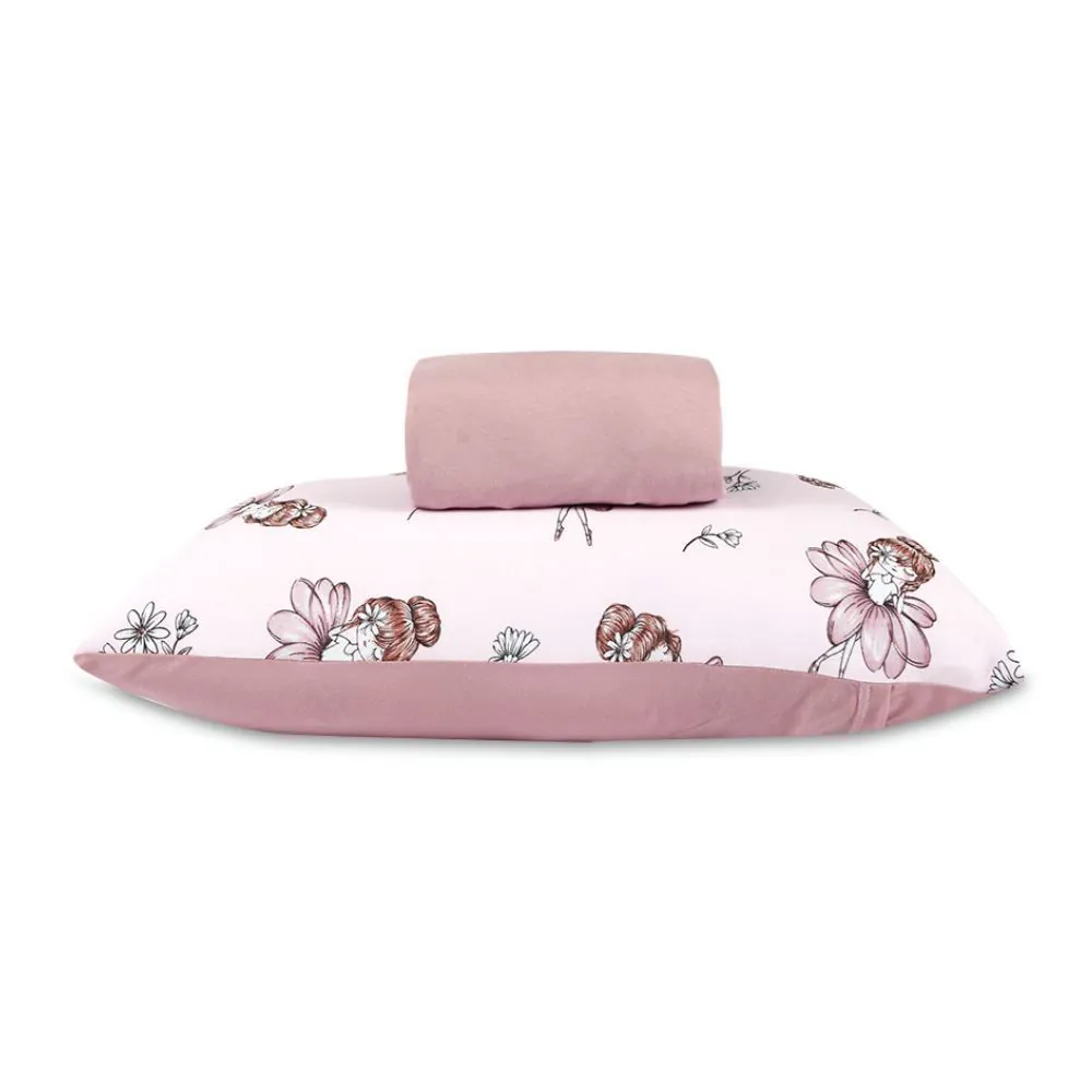 Jogo de Cama Solteiro 100% Algodão Kids 2 pçs - Milla Rose Bebe