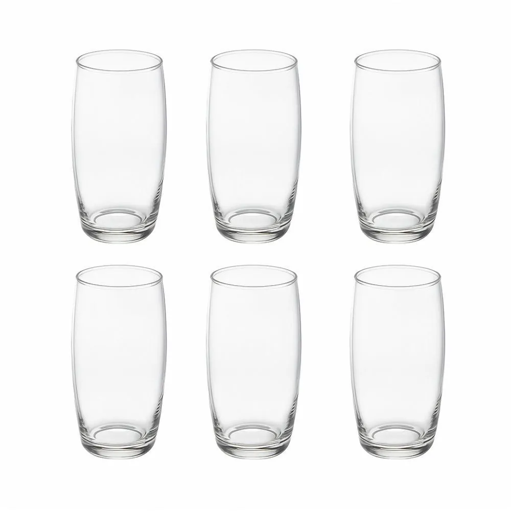 Jogo de Copos Nadir Long Drink 300Ml Oca 6 Peças - Vidro