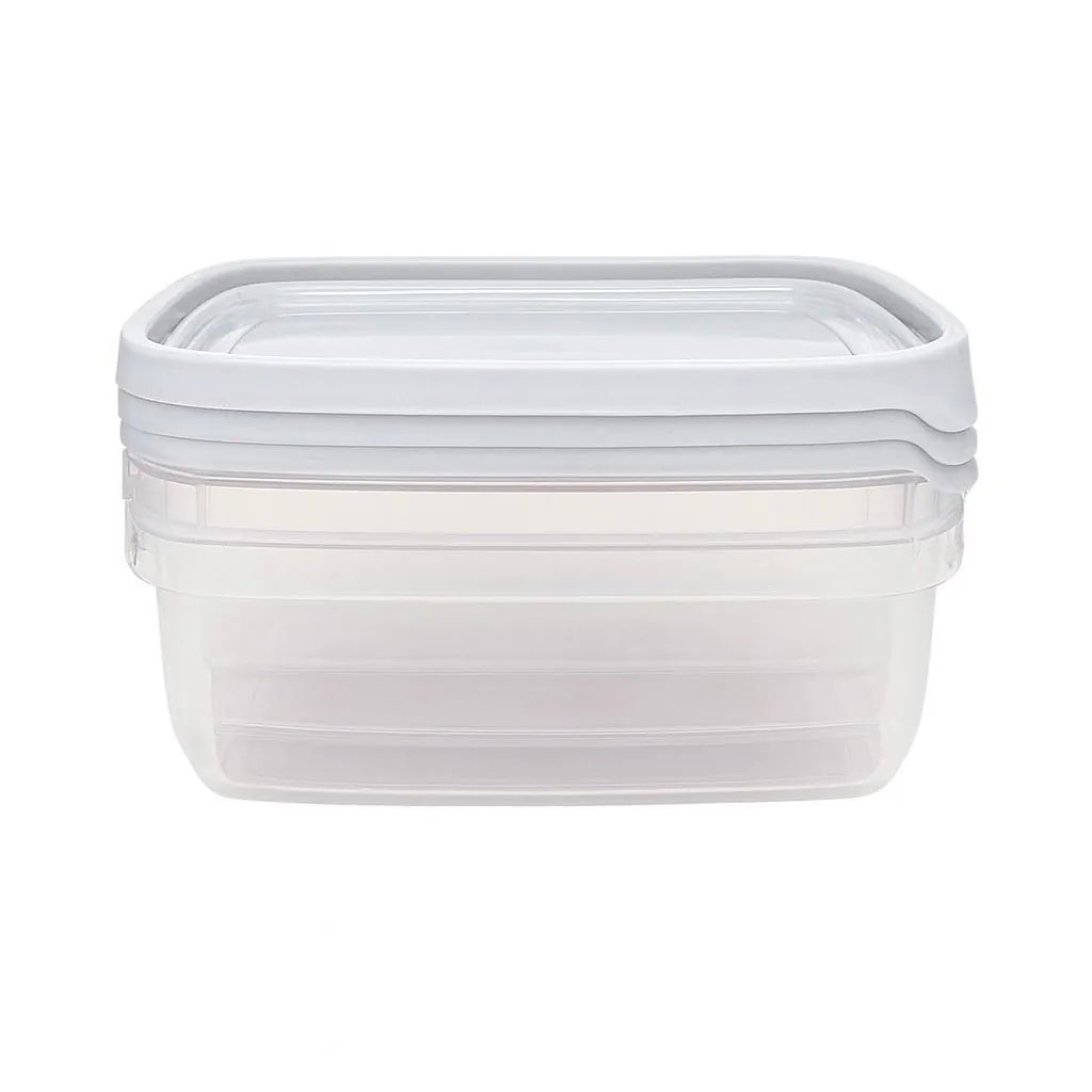 Jogo de Potes Mais Plasvale 900Ml - 3 Peças
