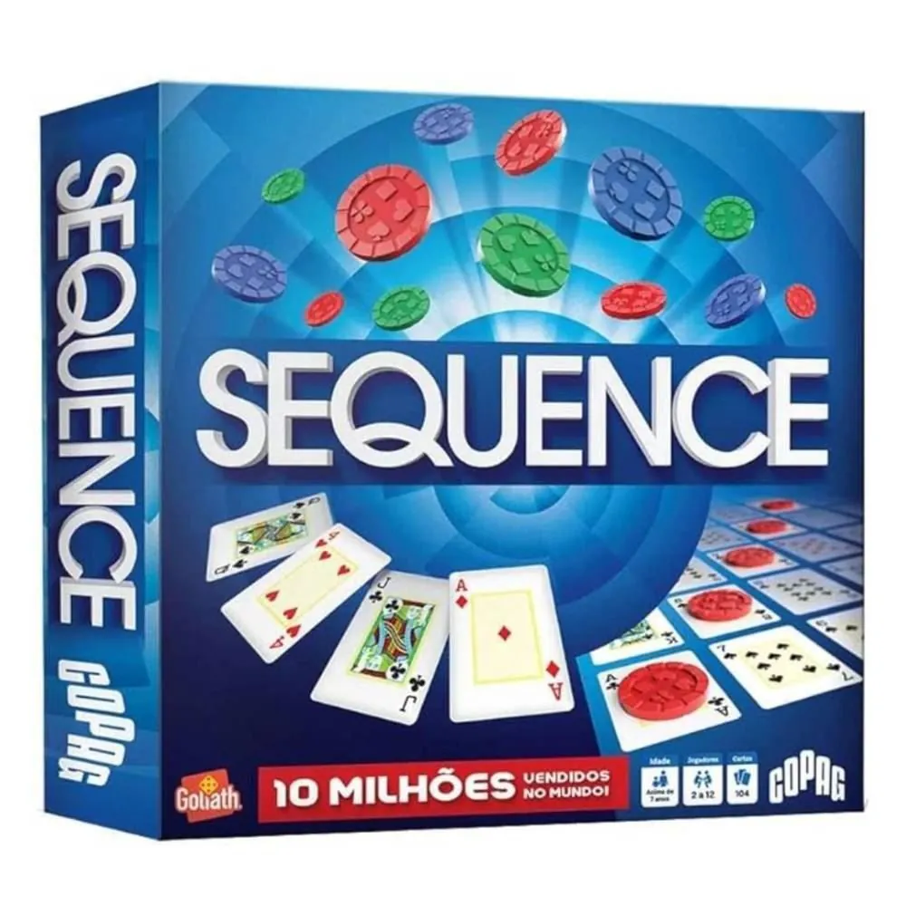 Jogo de Tabuleiro Sequence Copag - 31553