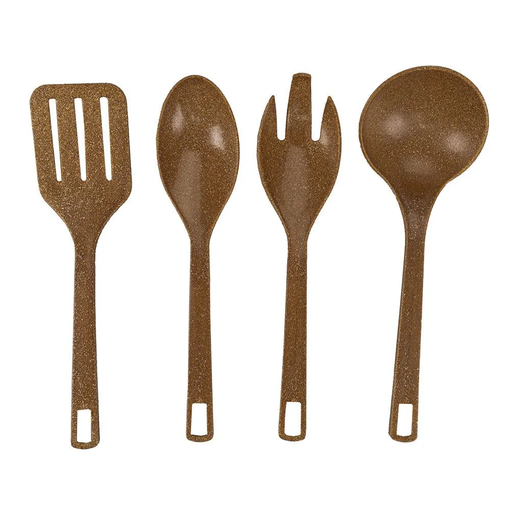 Jogo de Utensílios Evo 4 Peças - Cerejeira