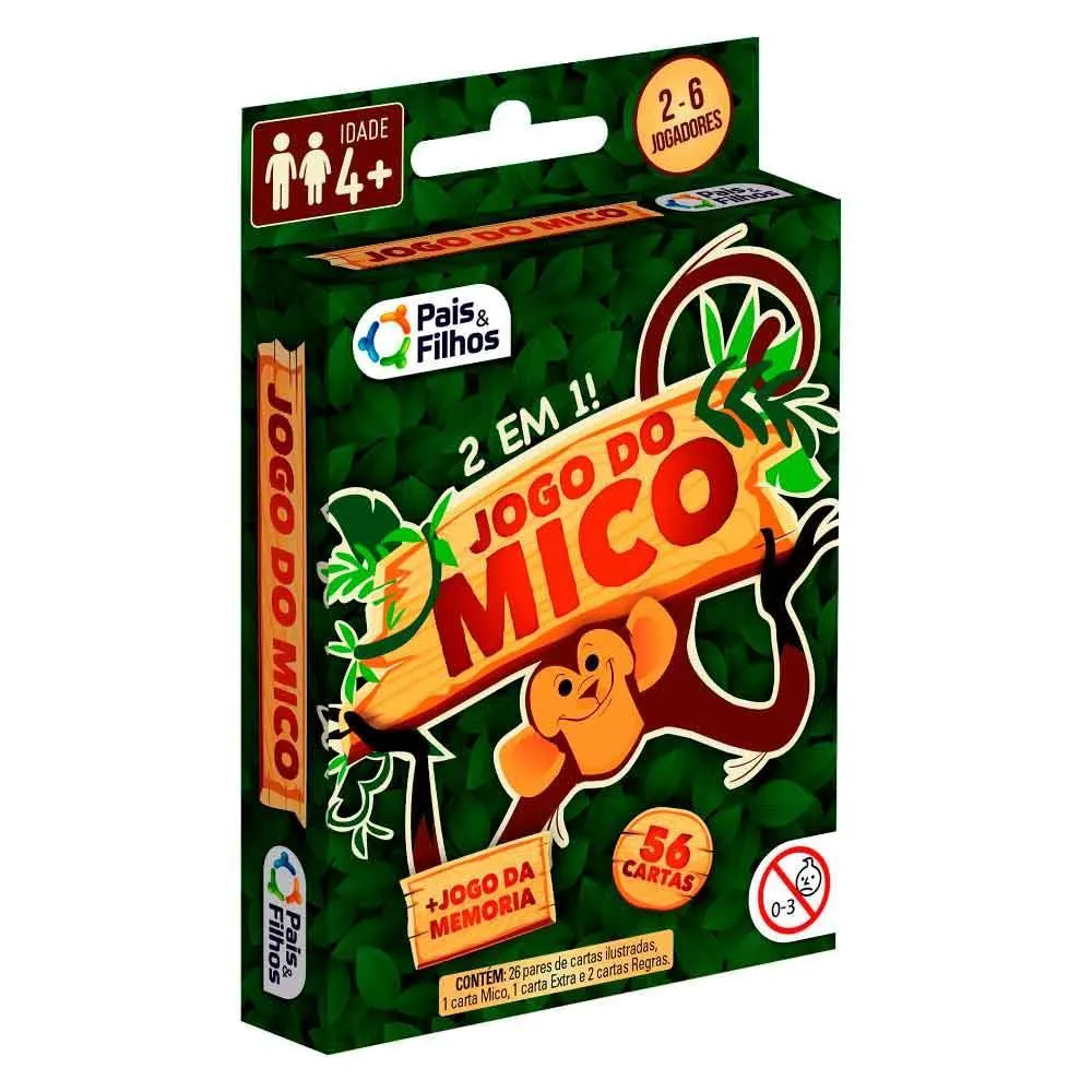 Jogo do Mico 2 em 1 Pais & Filhos Gala - 7531