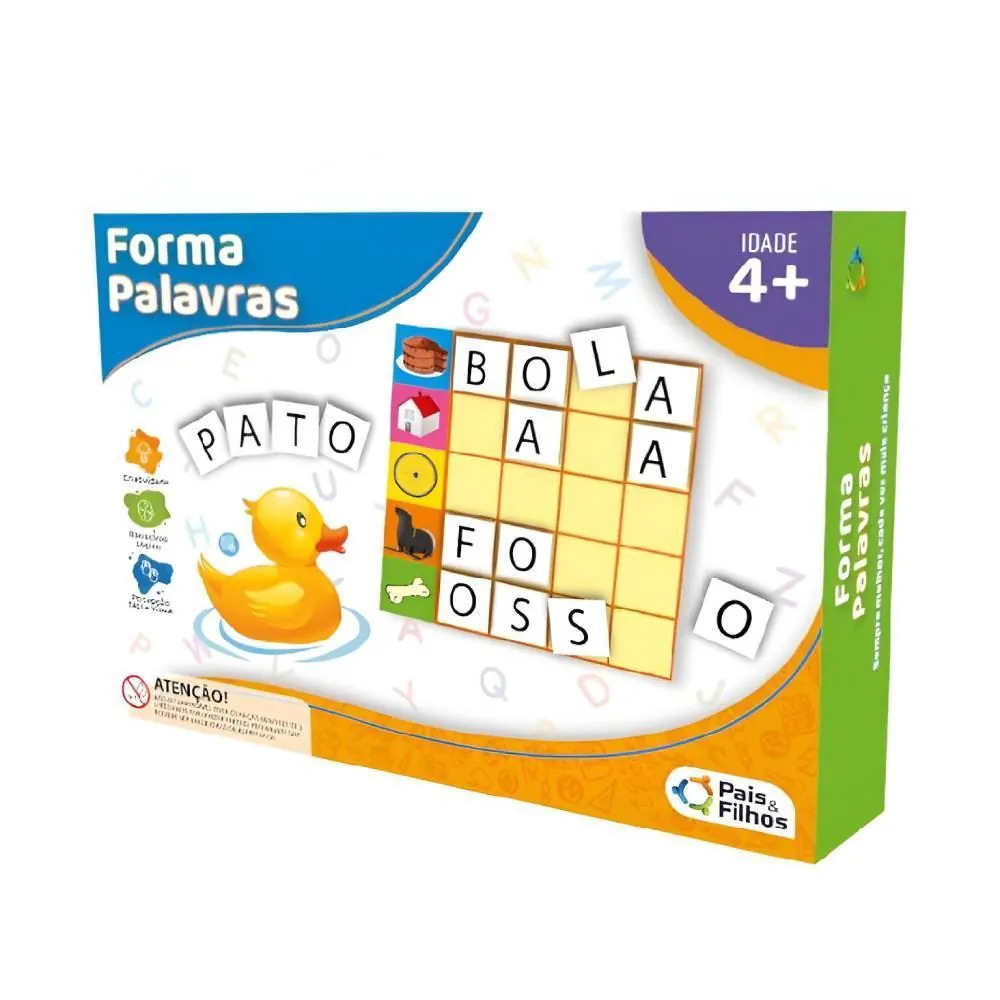 Jogo Forma Palavras Escolar Gala - 3003