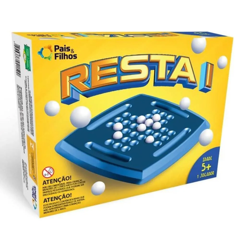 Jogo Interativo Resta 1 Pais e Filhos - 2178