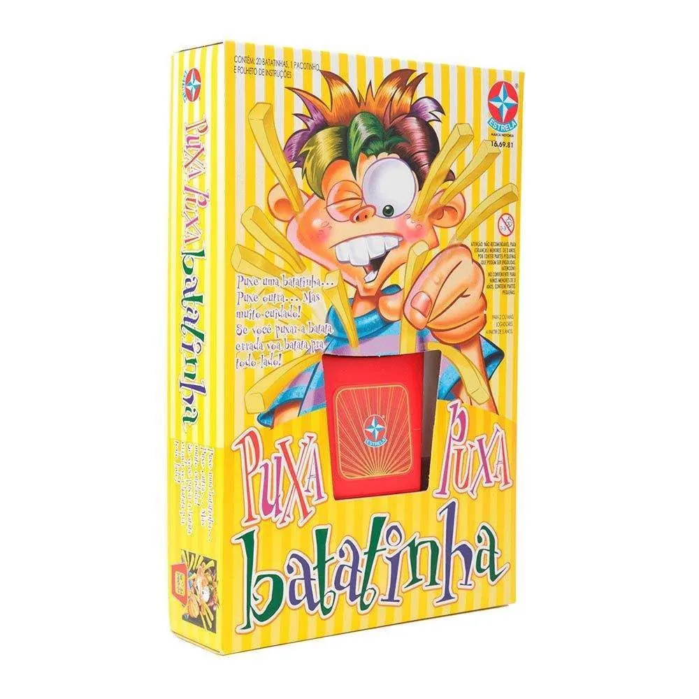 Jogo Puxa Puxa Batatinha Estrela - Amarelo