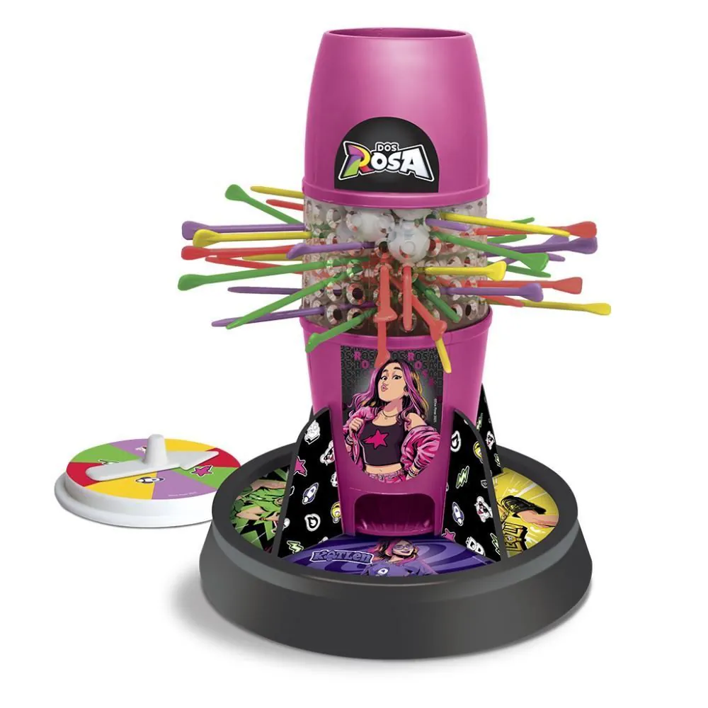 Jogo Tira Varetas dos Rosa Elka Kz - 1320