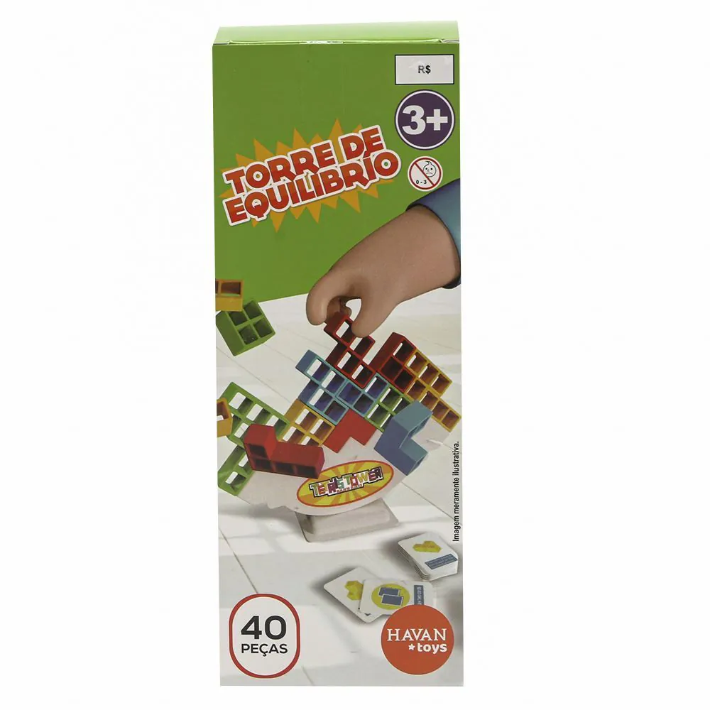Jogo Torre de Equilíbrio Toys - HBR0778