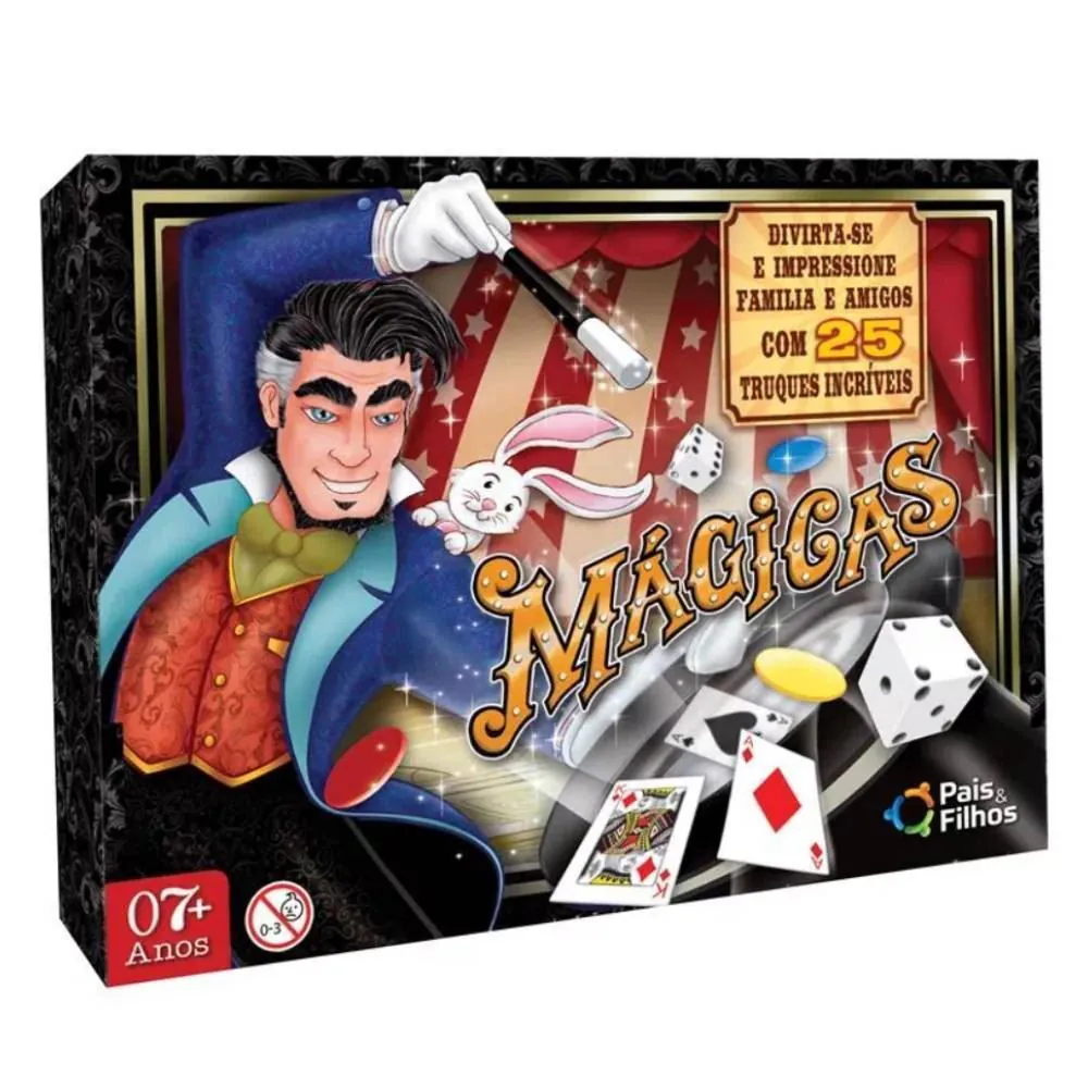 Jogo Truques de Magicas Pais e Filhos - 2805
