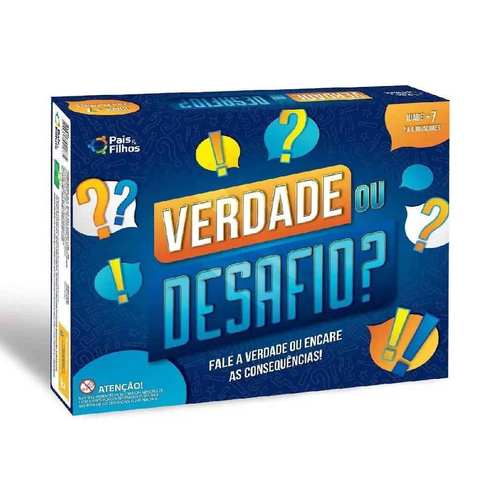 Jogo Verdade Ou Desafio Pais e Filhos - 2183