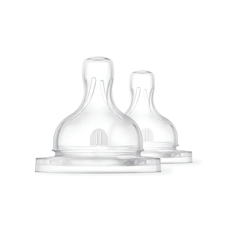 Kit Bico para Mamadeira Anticolica N°5 Philips - 2 Peças