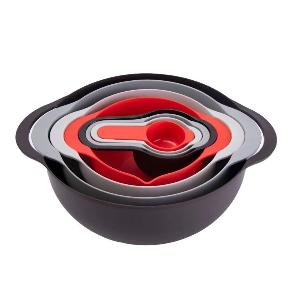Kit Bowl com Medidores Multifuncionais Powermaid Camesa - 8 Peças