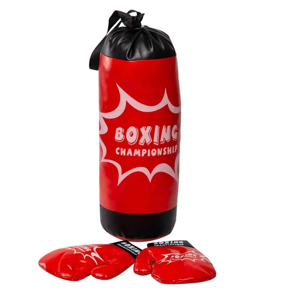 Kit Boxe Saco de Pancadas e Luvas Toys - HBR0204