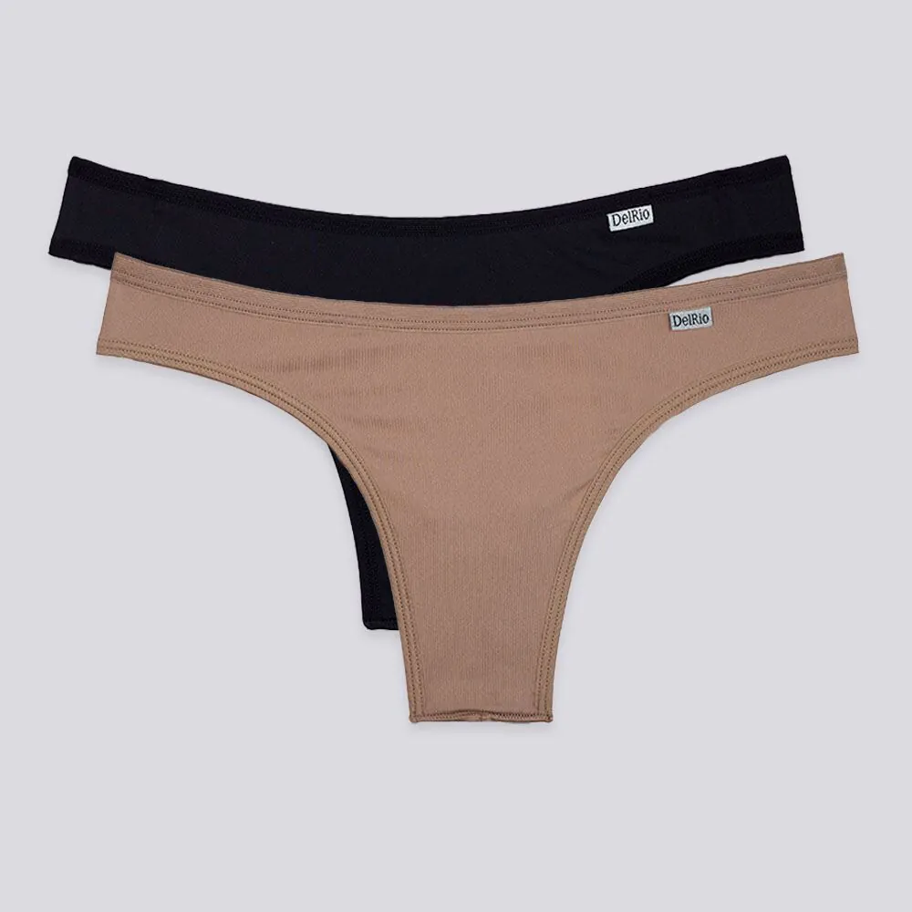 Kit Calcinha DelRio Fio Duplo com 2 Unidades D2