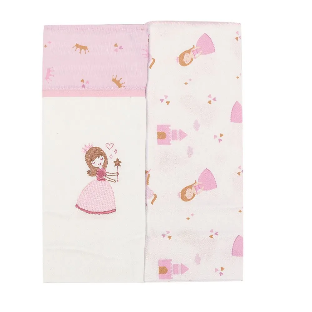 Kit Cueiro com 2 Peças 80X80 Cm Baby - Princesa