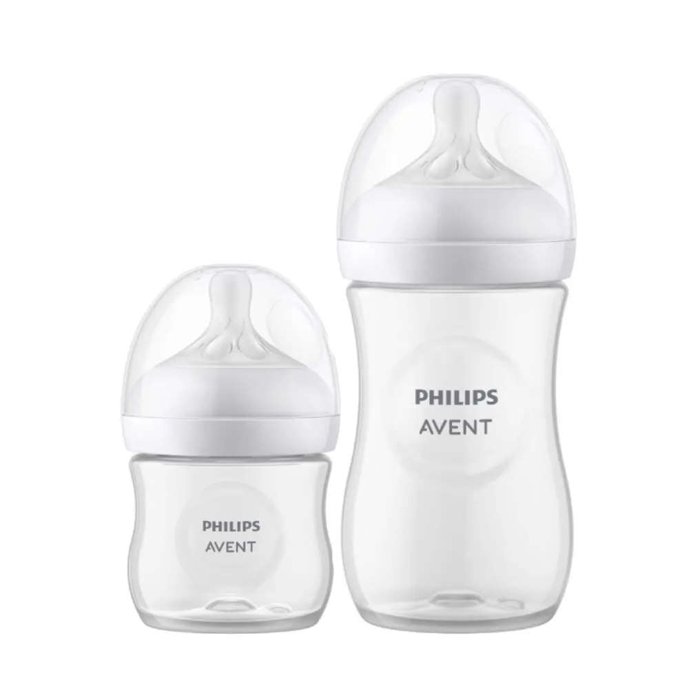 Kit Duplo Mamadeiras Pétala 125Ml e 260Ml Philips