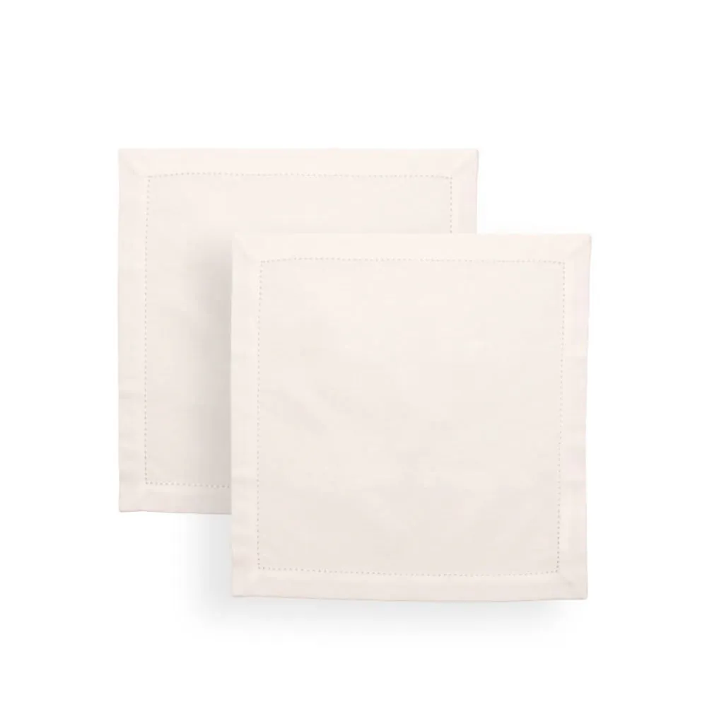Kit Guardanapos Royale 100% Algodão 2 pçs - Branco