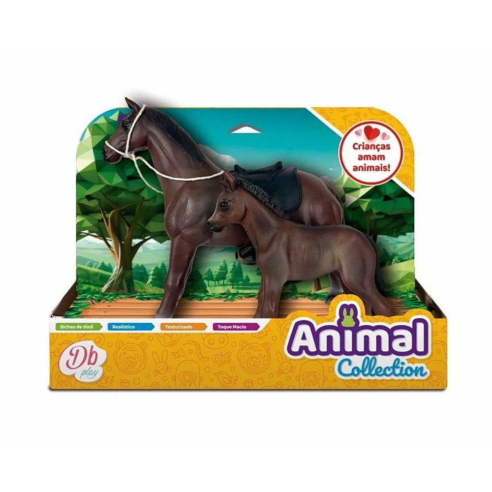 Kit Infantil Égua e Potrinho Db Play - VB448
